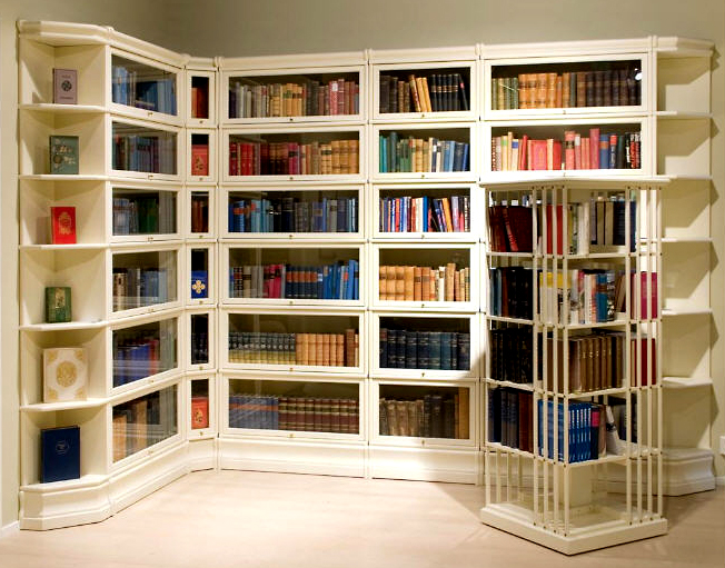 Высокое качество мебели для библиотеки