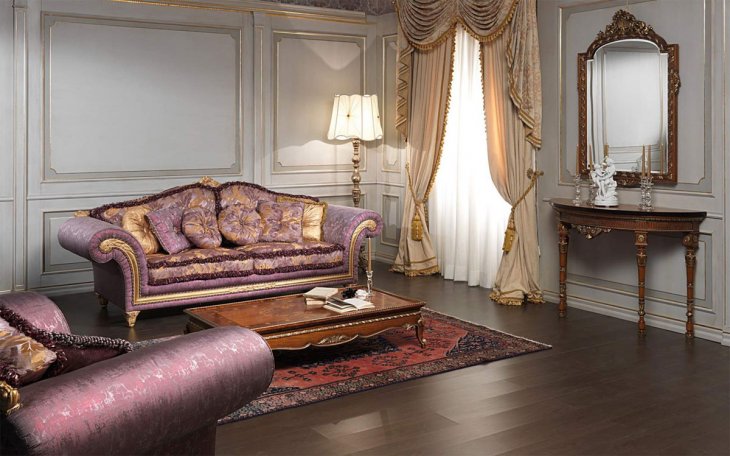 Мебель в интерьере – классический стиль